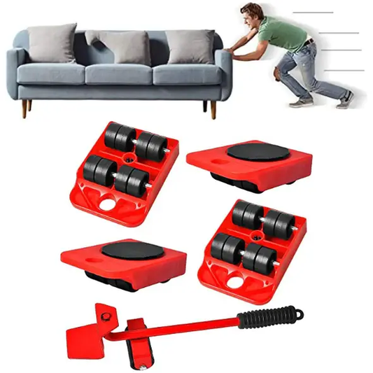 Transportador de muebles + Mini aspiradora USB inalámbrica de Regalo